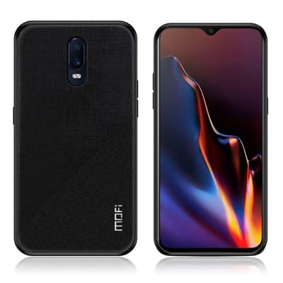 MOFI OnePlus 6T beskyttelsesetui i kombimaterialer med farve