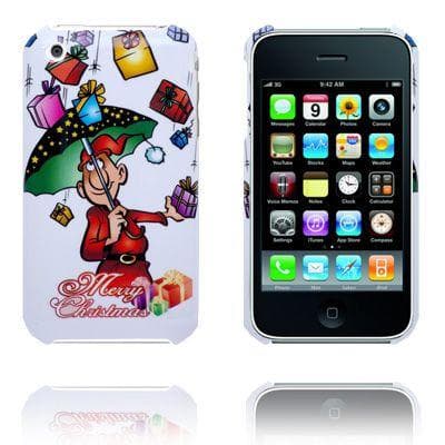 Merry Christmas (Regn) iPhone Cover til 3G/3GS
