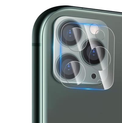 2-Pack iPhone 11 Pro Kamera Härdat Glas Skärmskydd