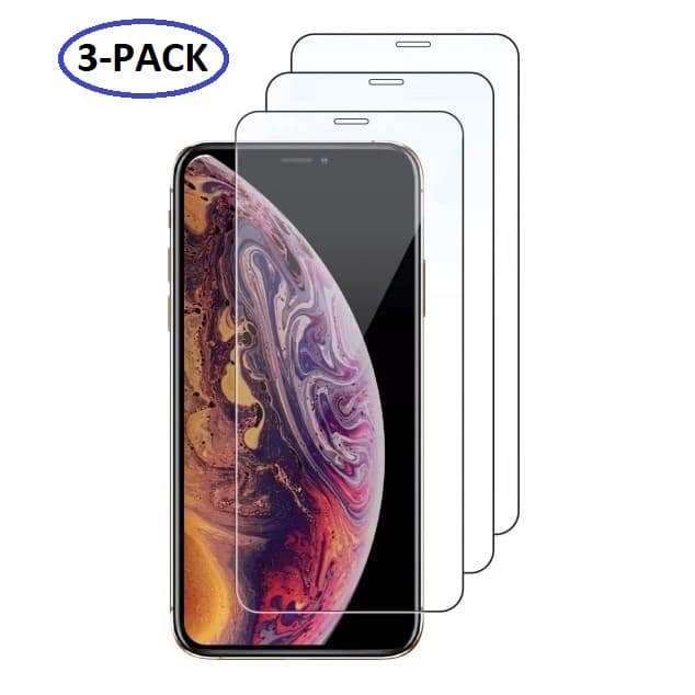 3-Pack iPhone 11/XR Skärmskydd Härdat Glas