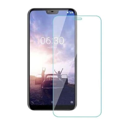 Nokia X6 beskyttelsesfilm i hærdet glas med afrundede kaner