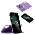 Miniatyrbild 3 av 11: Suede magnetfodral för iPhone 11 Pro med magnetlås.
