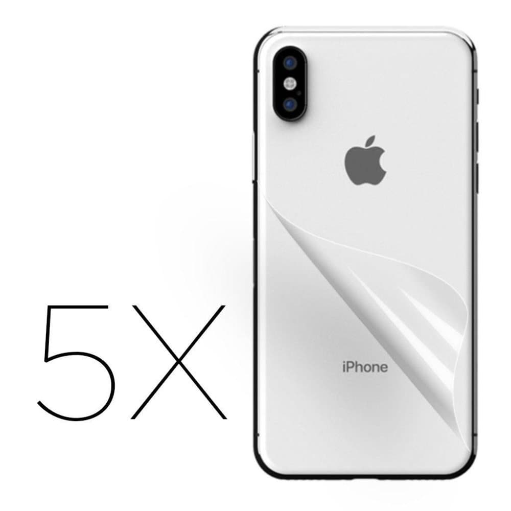 iPhone Xs Max beskyttelsesfilm i bøjeligt materiale - Transp