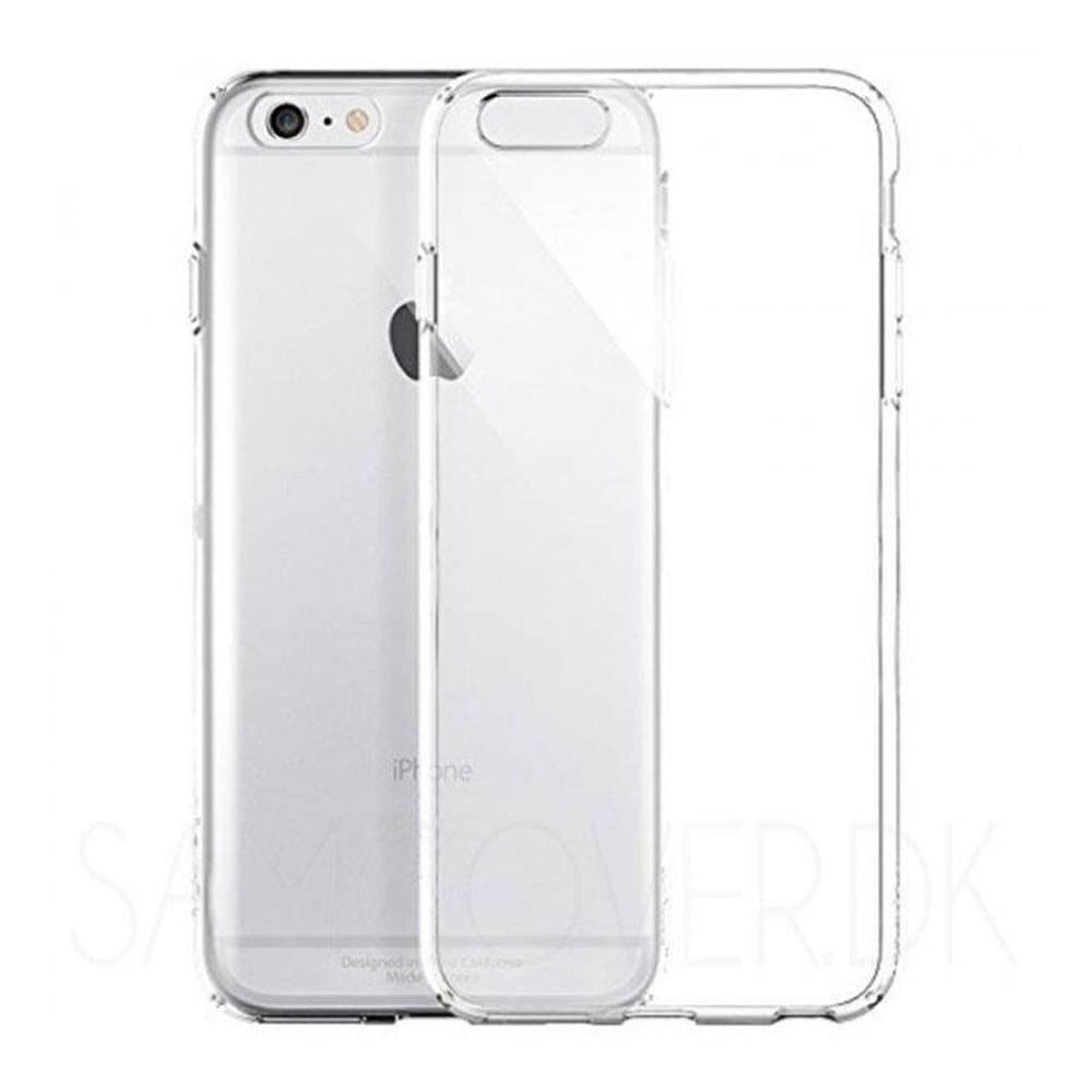 iPhone 6 og iPhone 6S Transparent Plast Cover (Blødt)