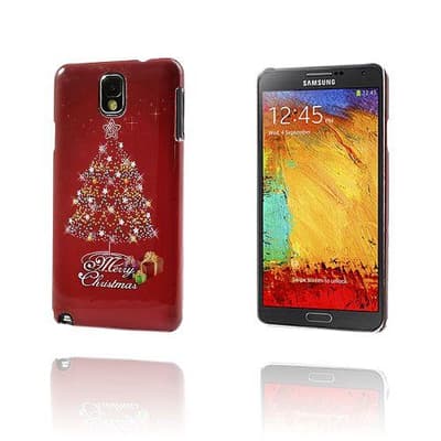 Merry Christmas (Rød) Samsung Galaxy Note 3 Cover