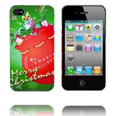 Merry Christmas (Stearinlys) iPhone 4 cover