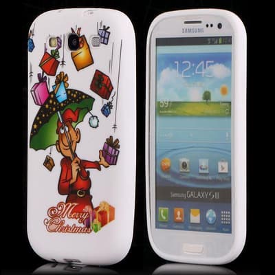 Merry Christmas (Paraply) Samsung Galaxy S3 Cover