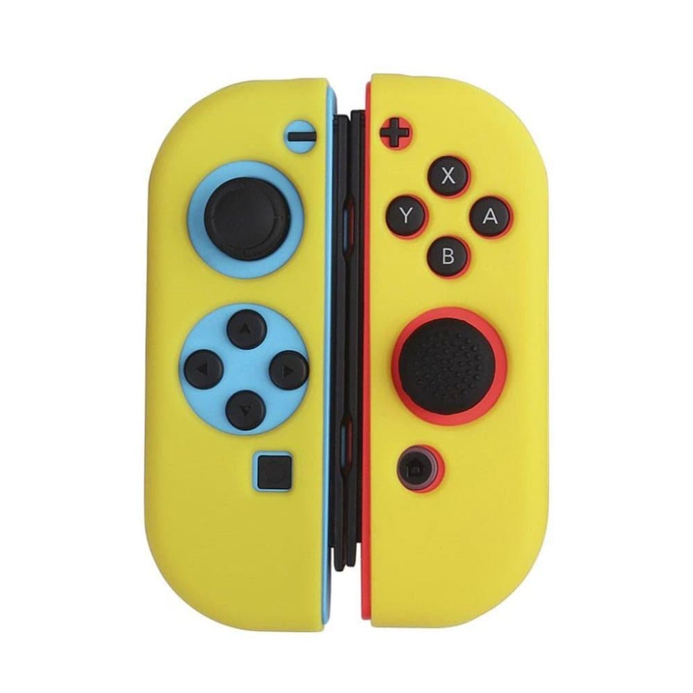 BUBM Nintendo Switch Joy-Con design suojakuori - Keltainen