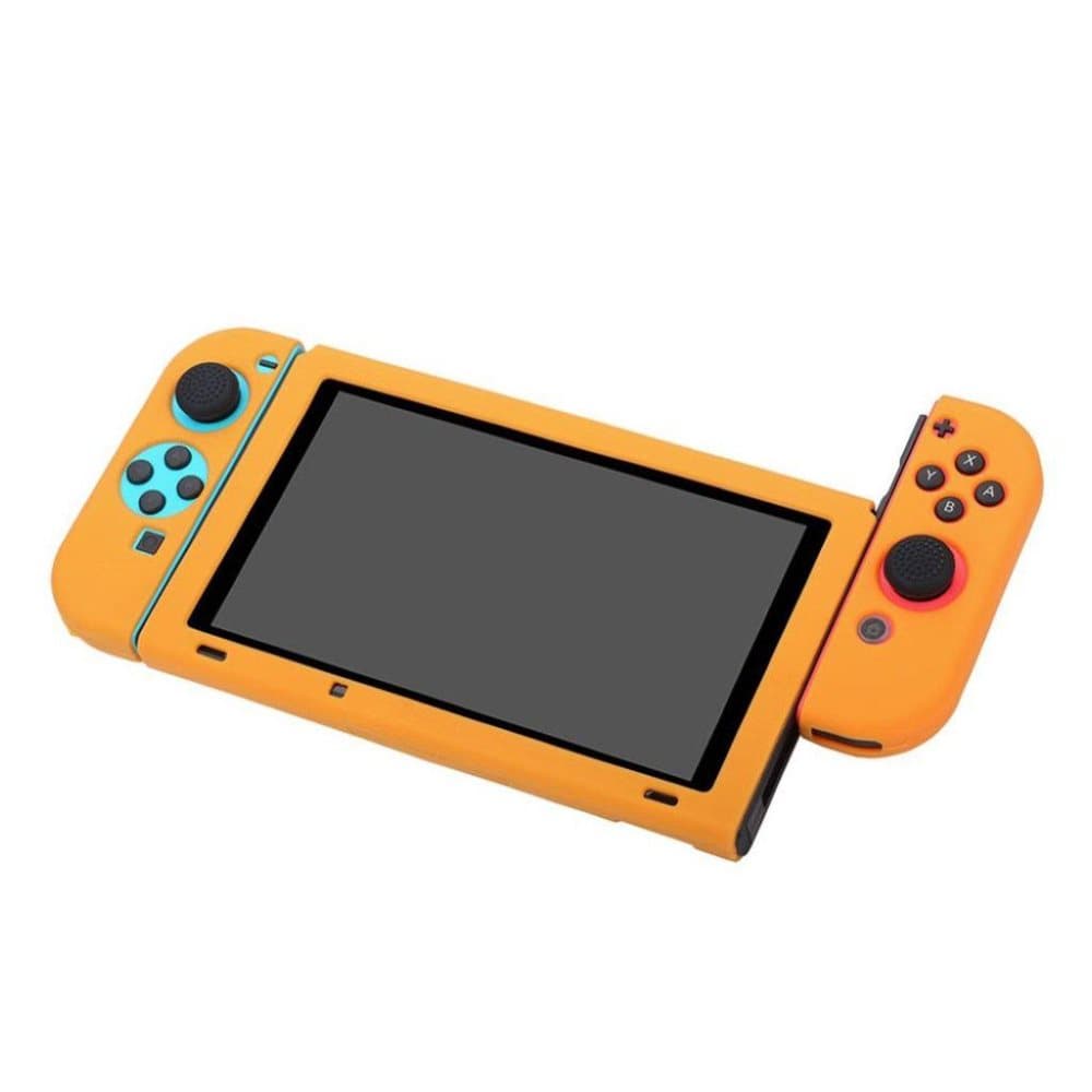BUBM Nintendo Switch Läckert silikon skydd - Orange