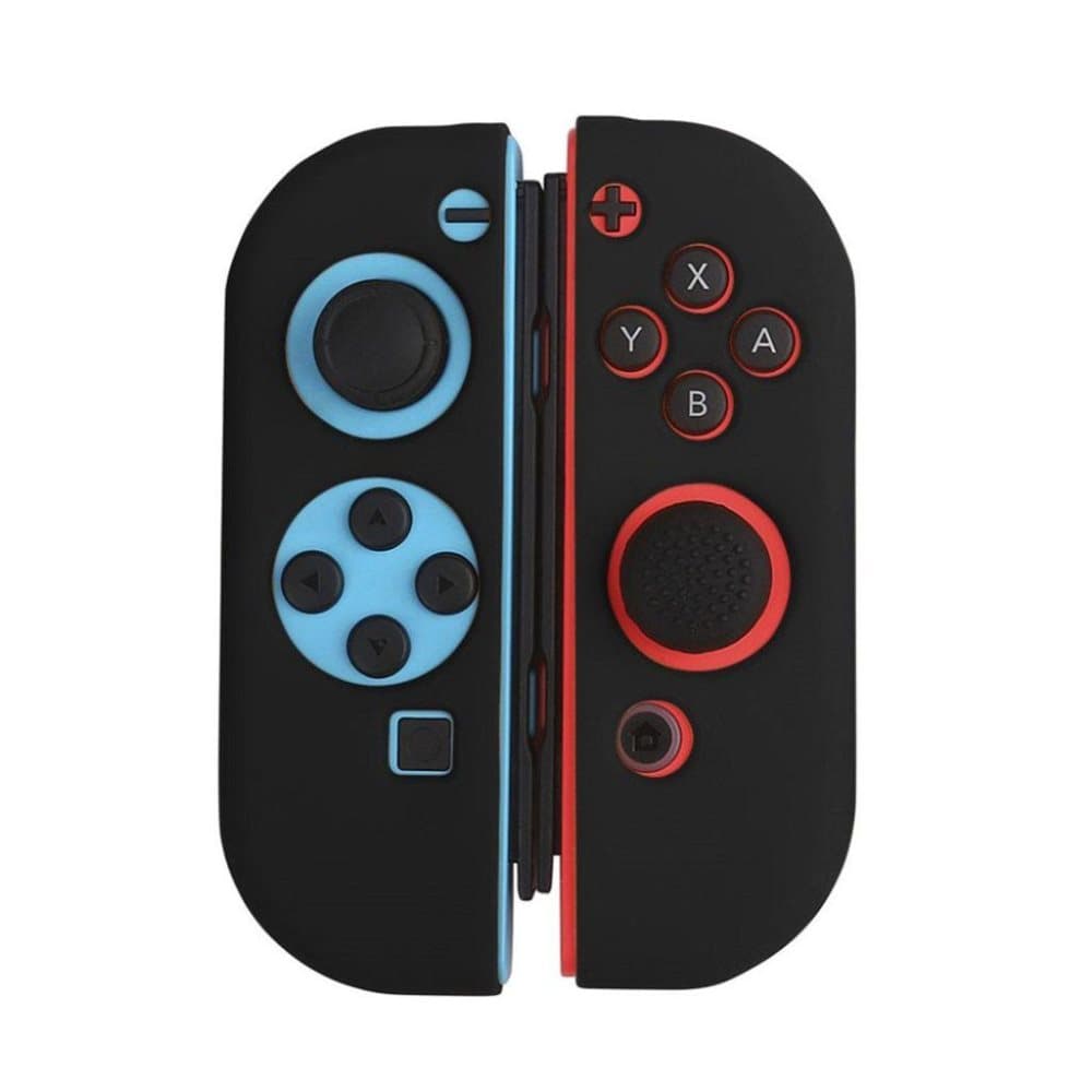 BUBM Nintendo Switch Joy-Con design suojakuori - Musta