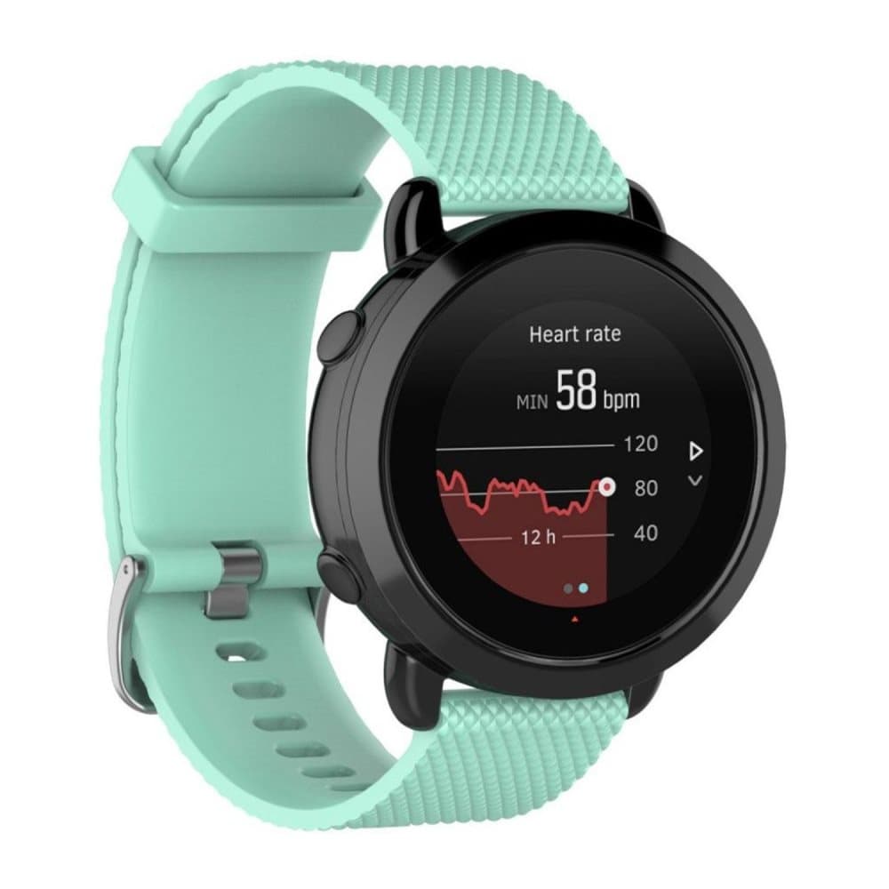 Suunto 3 Fitness Silikooni Kellon Vaihto Ranneke - Cyaani ko