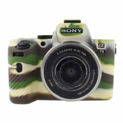 Sony A7II Digitaali Kamera Pehmeä Silikooni Suojapeitekuori