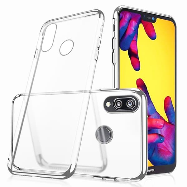Silikonskal - Huawei Honor 20 Lite Silver