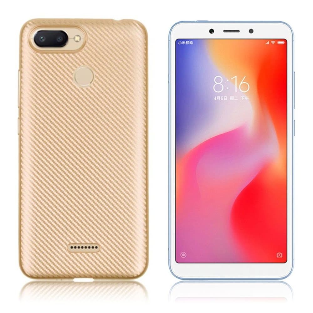 Xiaomi Redmi 6 liitsihedelmä jyvä pintainen synteetti nahkai