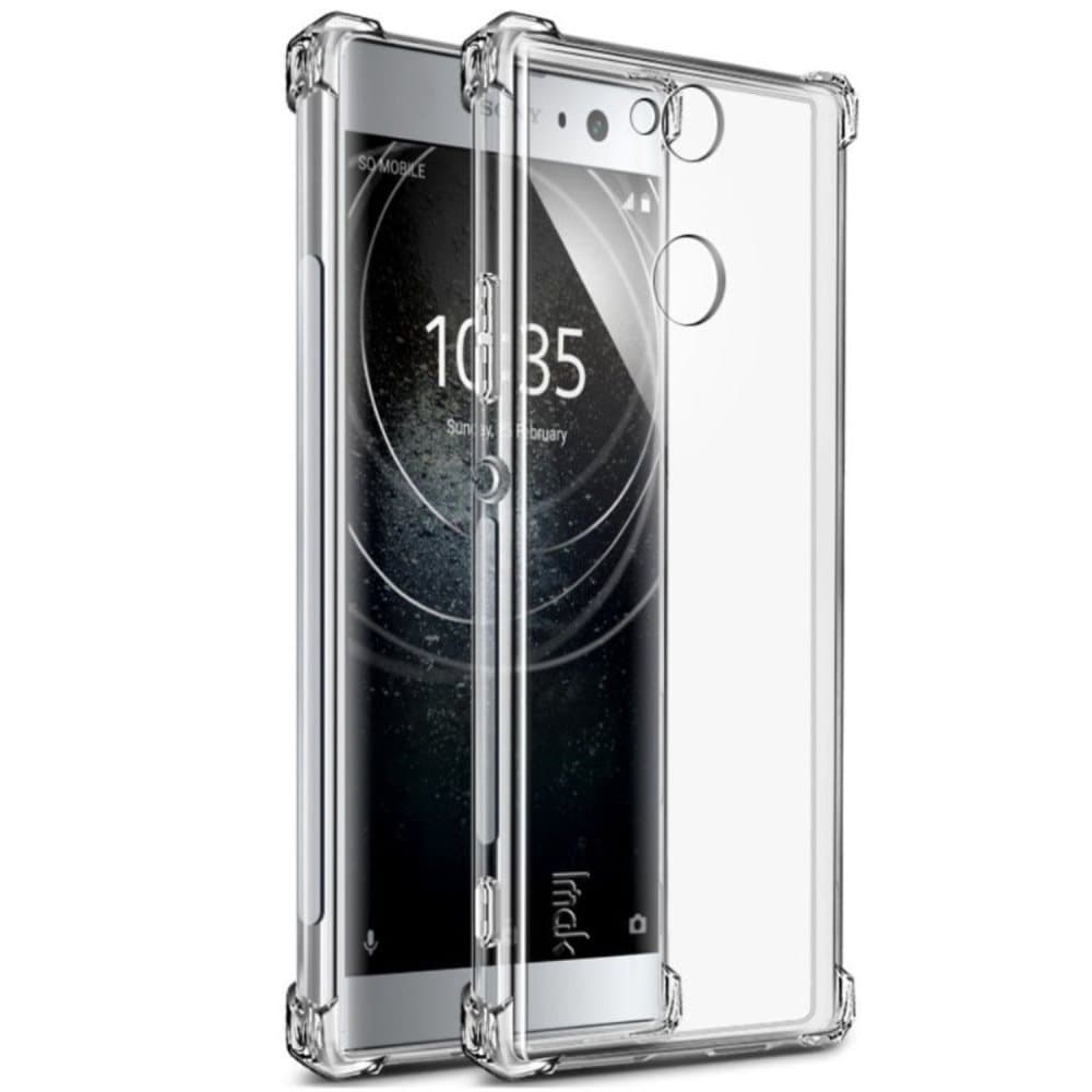 Sony Xperia XA2 Plus IMAK Sileä Pintainen Liukuestoinen Muov