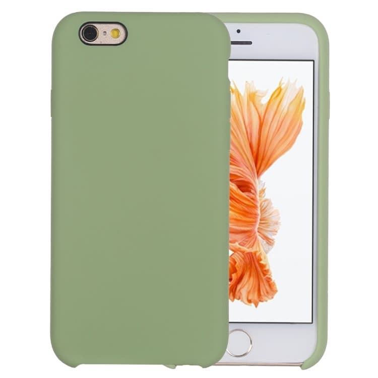 Silicone Case - Mobilskal i silikon och fiberduk - iPhone 8