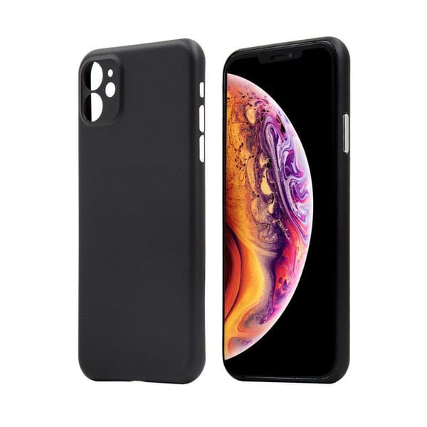 iPhone 12 | Slimmat Mattsvart Skal