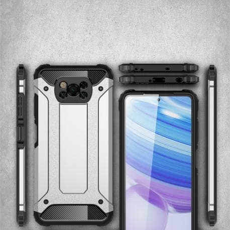 Xiaomi Poco X3 NFC Stöttåligt Skal SlimArmor - Svart