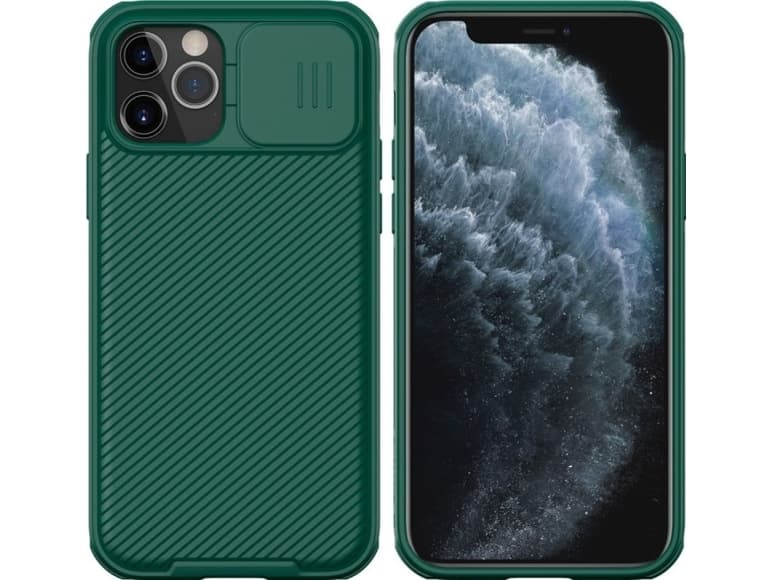 Nillkin CamShield Kryt iPhone 12/12 6.1 Dark Green