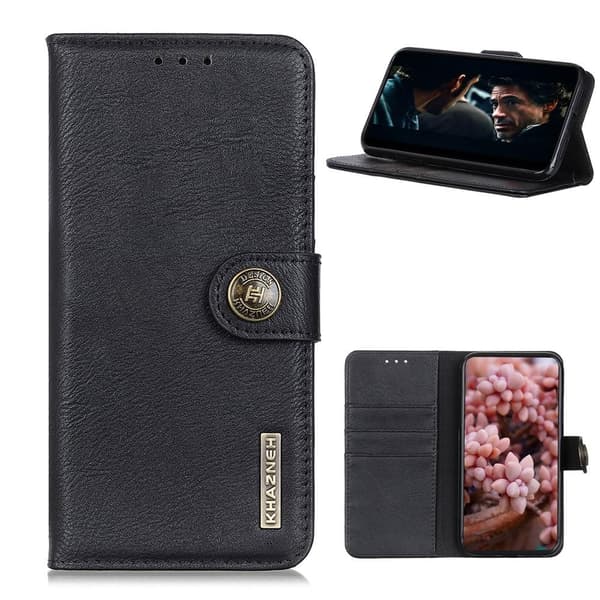 KHAZNEH Phone Cover for Samsung Galaxy A42 5G - Black