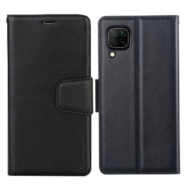Huawei P40 Lite - Stilrent Hanman Plånboksfodral Svart