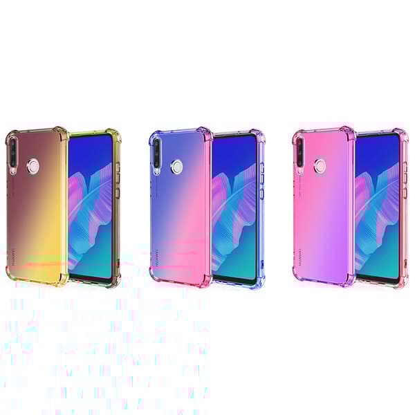 Huawei P40 Lite E - Stilsäkert Skyddsskal i Silikon