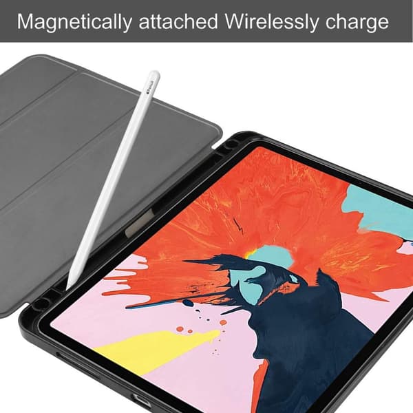 Apple iPad Air (2020) (2022) Trifoldet stativ-tabletetui - sort