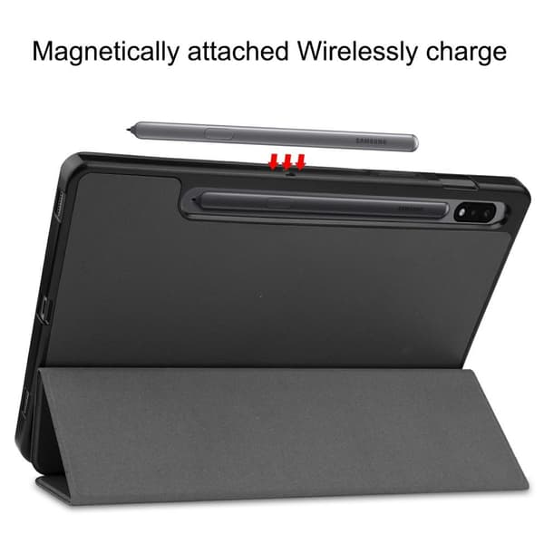 Trifoldet stativ Smart Taske til Samsung Galaxy Tab S7