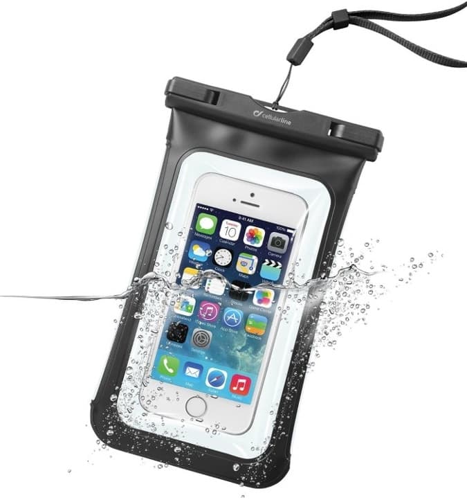 Cellularline Vattentät väska för smartphones - passar telefoner upp till 5,7"