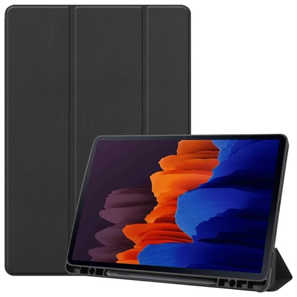 Kolminkertainen teline älykotelo Samsung Galaxy Tab S7 Plus / S8 Plus