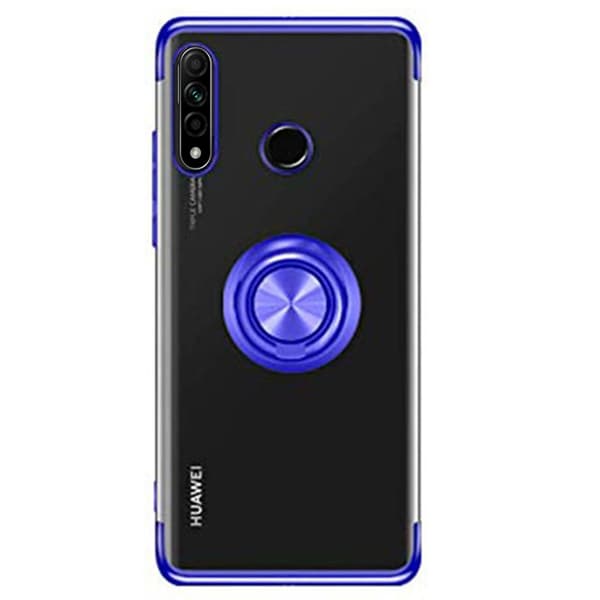 Elegant Skal med Ringhållare - Huawei P40 Lite E