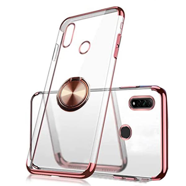Elegant Skal med Ringhållare - Huawei P40 Lite E