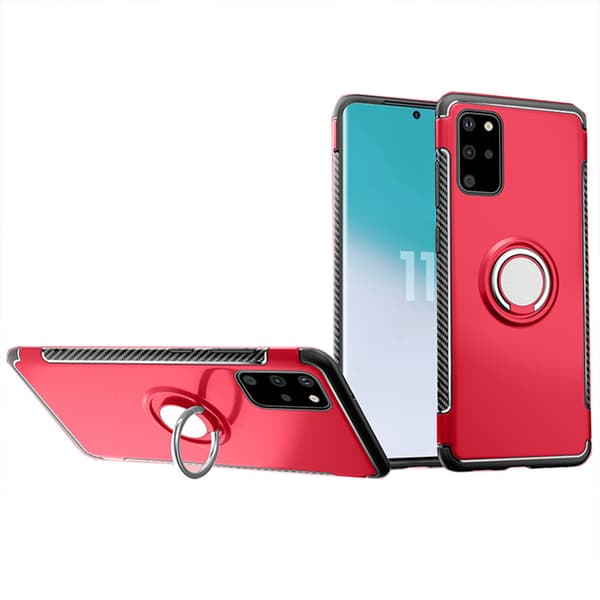 Skyddsskal med Ringh�llare - Samsung Galaxy S20 Plus