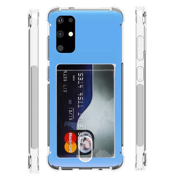 Samsung Galaxy S20 Plus - Stötdämpande Skal med Korthållare