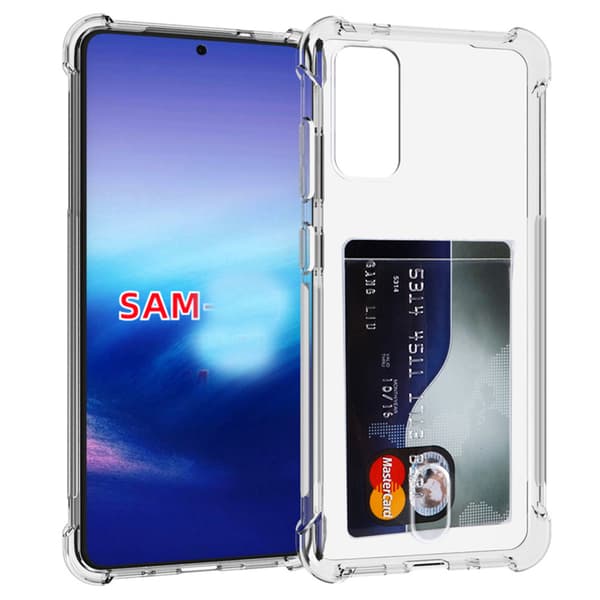 Samsung Galaxy S20 Plus - Skyddsskal med Korthållare