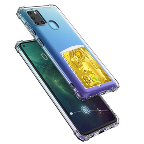 Praktiskt Skal med Korthållare - Samsung Galaxy A21S