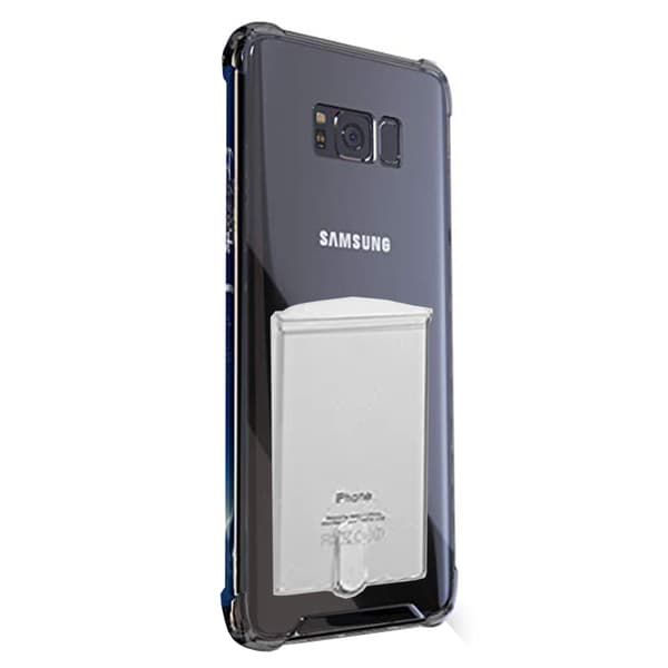 Samsung Galaxy S8 Plus - Kraftfullt Skyddsskal med Korthållare