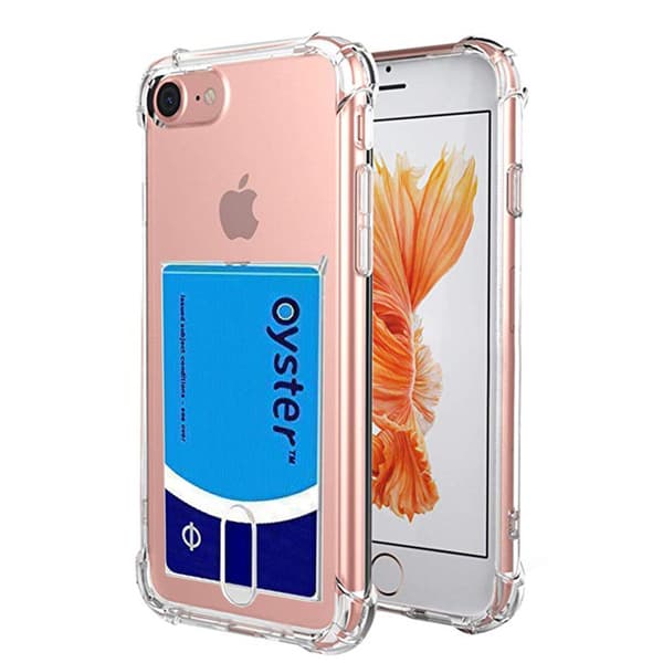 iPhone 6/6S PLUS - Skal med Korthållare