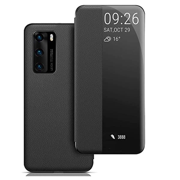 Huawei P40 - Stilsäkert NKOBEE Fodral Svart Svart