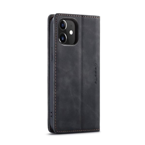 CASEME Lommebok-deksel iPhone 12/12 Pro - Svart