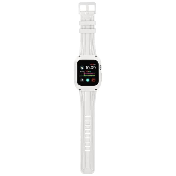 Armor Silikonarmband Apple Watch 44mm Vit