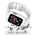 Miniatyrbild 5 av 6: Armor Silikonarmband Apple Watch 44mm Vit