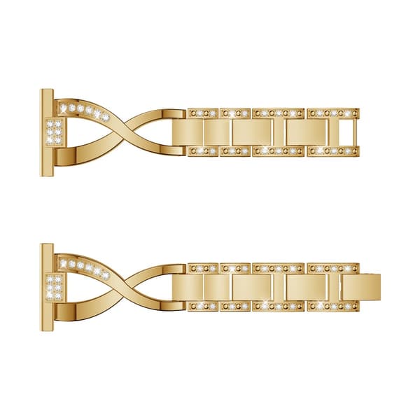 Rhinestone Kristallarmband Samsung Galaxy Watch 46mm Guld