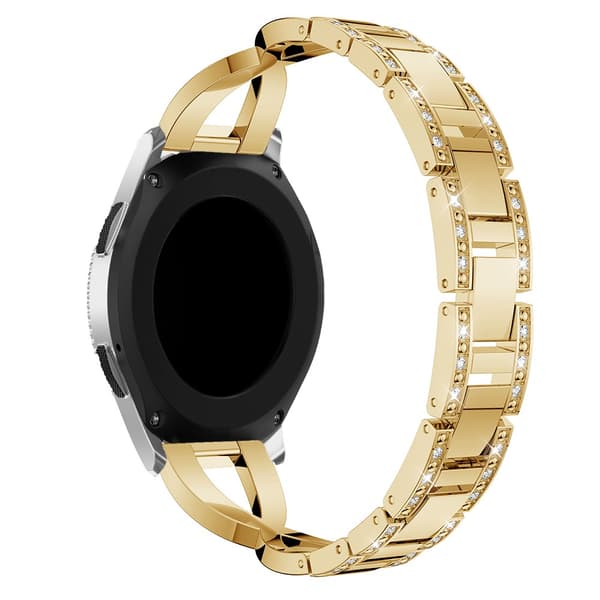 Rhinestone Kristallarmband Samsung Galaxy Watch 46mm Guld