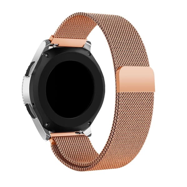 Milanese Loop Armband Samsung Galaxy Watch 46mm Rose Guld