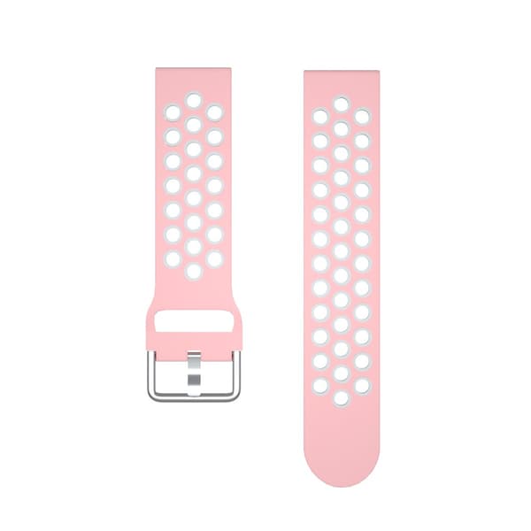 Sportarmband Samsung Galaxy Watch 46mm/Gear S3 Rosa/Vit
