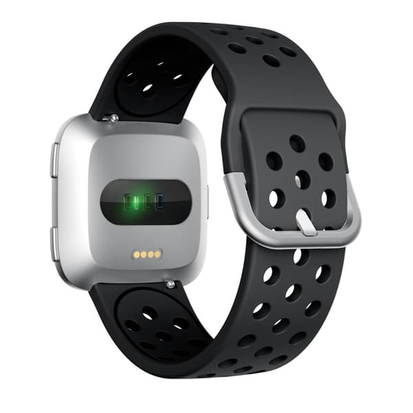 Sportarmband Fitbit Versa/Versa 2 Svart