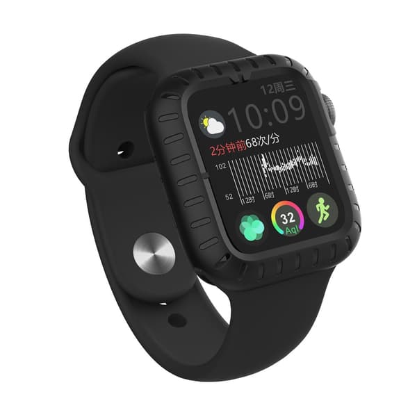 Tough Armor Silikonskal Apple Watch 40mm Svart