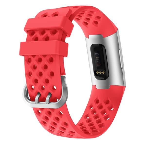 Sportarmband Fitbit Charge 3/4 Röd