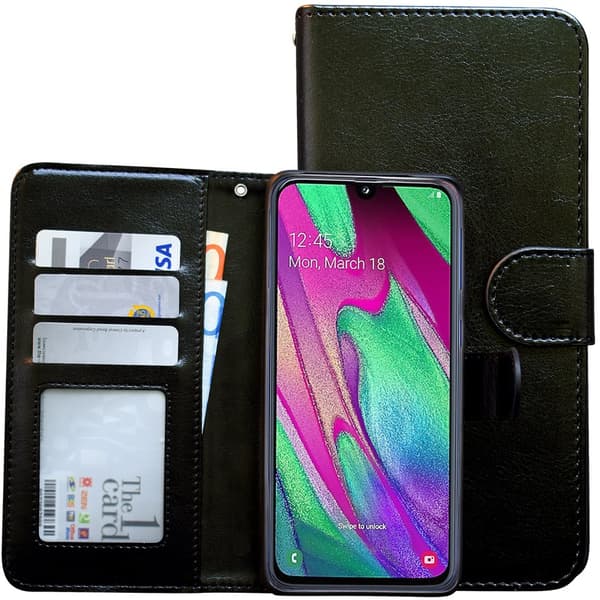 Samsung Galaxy A40 - Läderfodral / Skydd